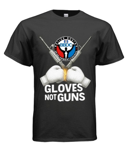 Official BBDC “Gloves Not Guns” Movement T-Shirts