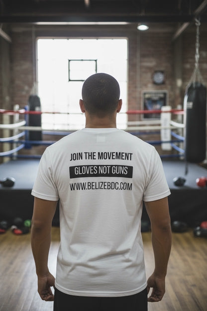 Official BBDC “Gloves Not Guns” Movement T-Shirts