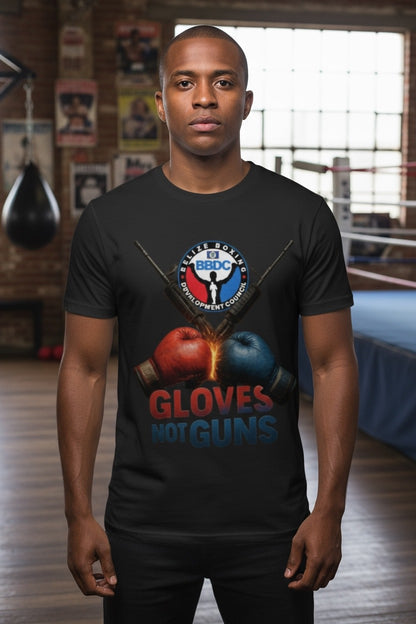Official BBDC “Gloves Not Guns” Movement T-Shirts