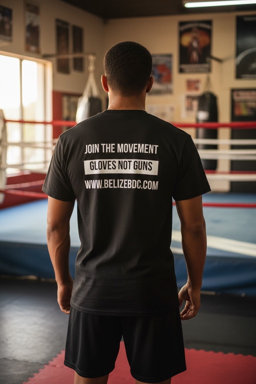 Official BBDC “Gloves Not Guns” Movement T-Shirts