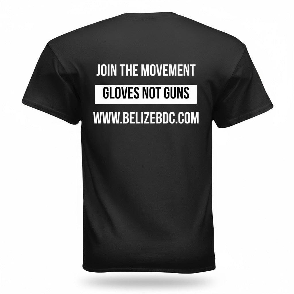 Official BBDC “Gloves Not Guns” Movement T-Shirts