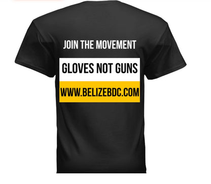 Official BBDC “Gloves Not Guns” Movement T-Shirts